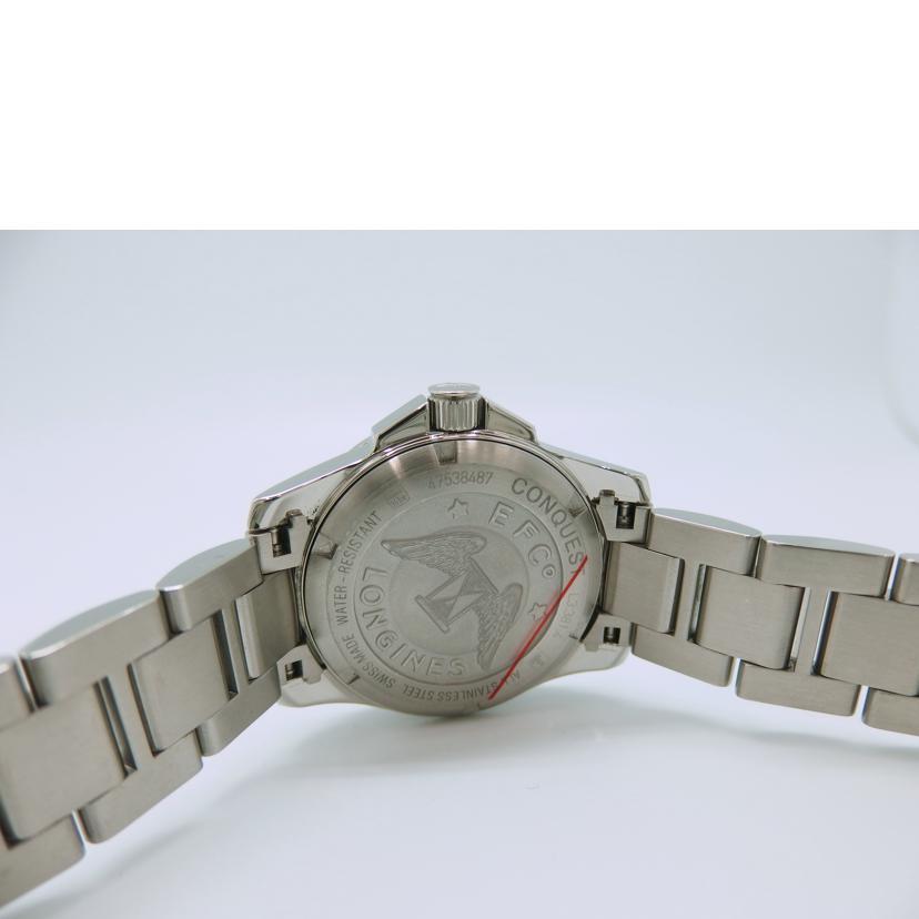 LONGINES ロンジン/コンクエスト/ムーンフェーズ/ボーイズクォーツ/L3.381.4/475*****/Aランク/82【中古】 LONGINES（ロンジン） ロンジン/コンクエスト/ムーンフェーズ/ボーイズ