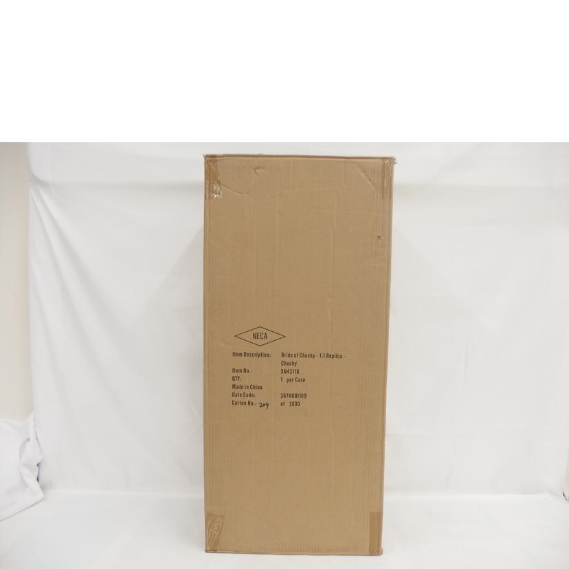 NECA ネカ/チャイルドプレイ チャッキー 1/1 開封品/フィギュア/B