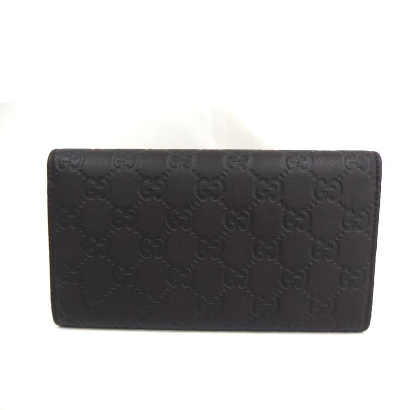 GUCCI グッチ/グッチシマレザー3つ折り財布/257303/525***/SAランク/82【中古】 GUCCI（グッチ） グッチ/グッチシマレザー3つ折り財布/257303/525