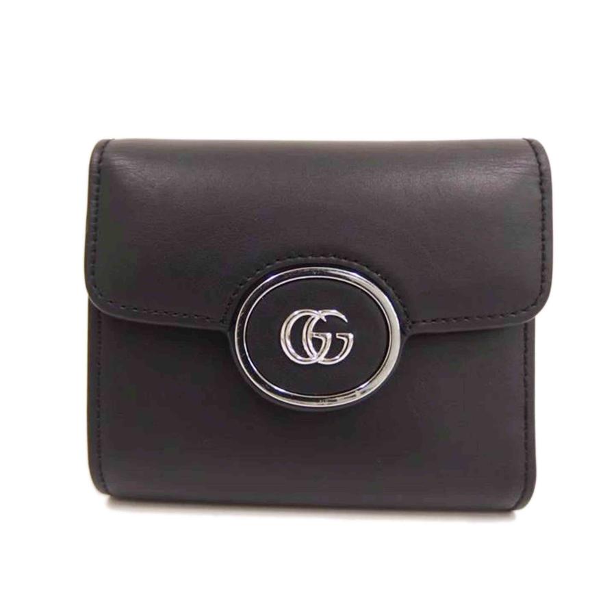 GUCCI グッチ/GGスプリームダブルGコンパクトウォレット/760197/498***/ABランク/82【中古】 GUCCI（グッチ） グッチ/GGスプリームダブルGコンパクトウォレット