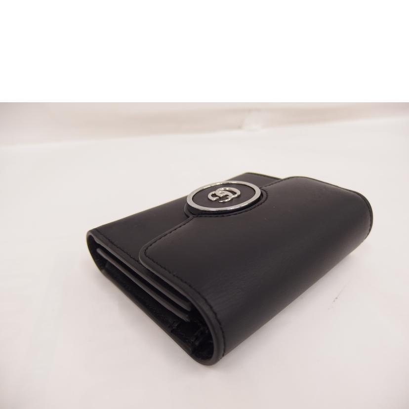 GUCCI グッチ/GGスプリームダブルGコンパクトウォレット/760197/498***/ABランク/82【中古】 GUCCI（グッチ） グッチ/GGスプリームダブルGコンパクトウォレット