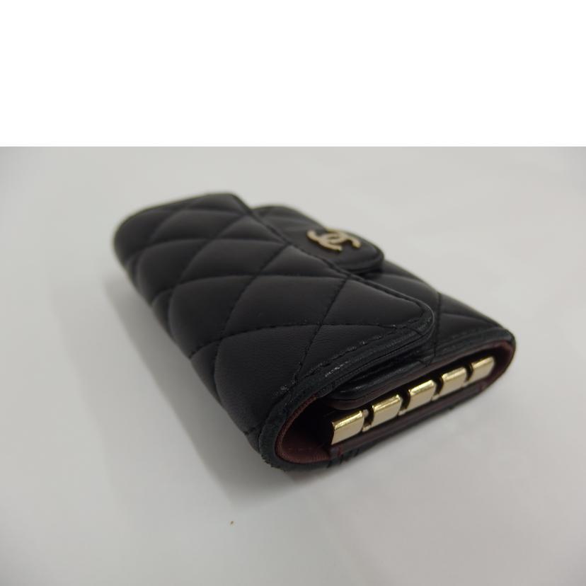 CHANEL シャネル/マトラッセ/キーケース/ブラック/A4C*****/ABランク