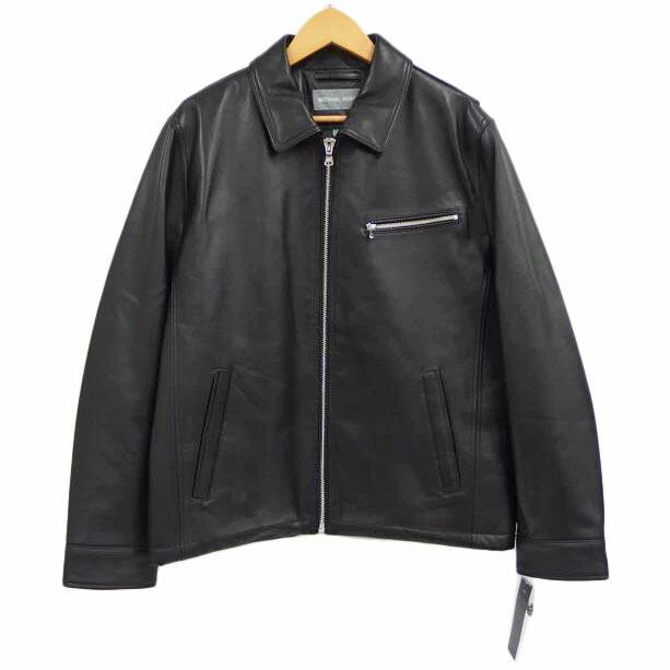 MICHAEL KORS シングルライダース レザージャケット　L MICHAEL KORS マイケルコース/シングルライダース/羊革/MC59448/L/A