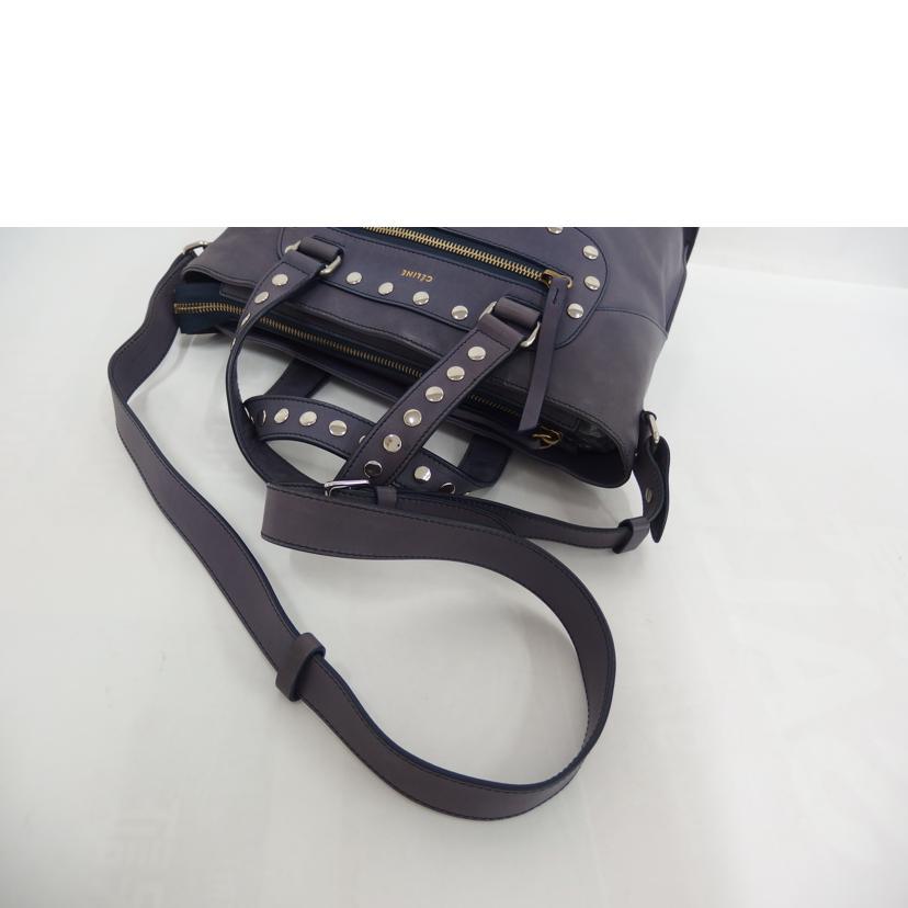 CELINE（セリーヌ） セリーヌ/スタッズレザー2WAYハンド/Bランク/82