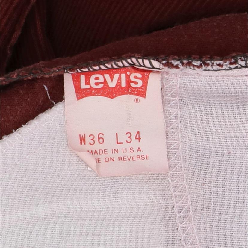 Levi's（リーバイス） LEVIS リーバイス/80's/519コーデュロイパンツ
