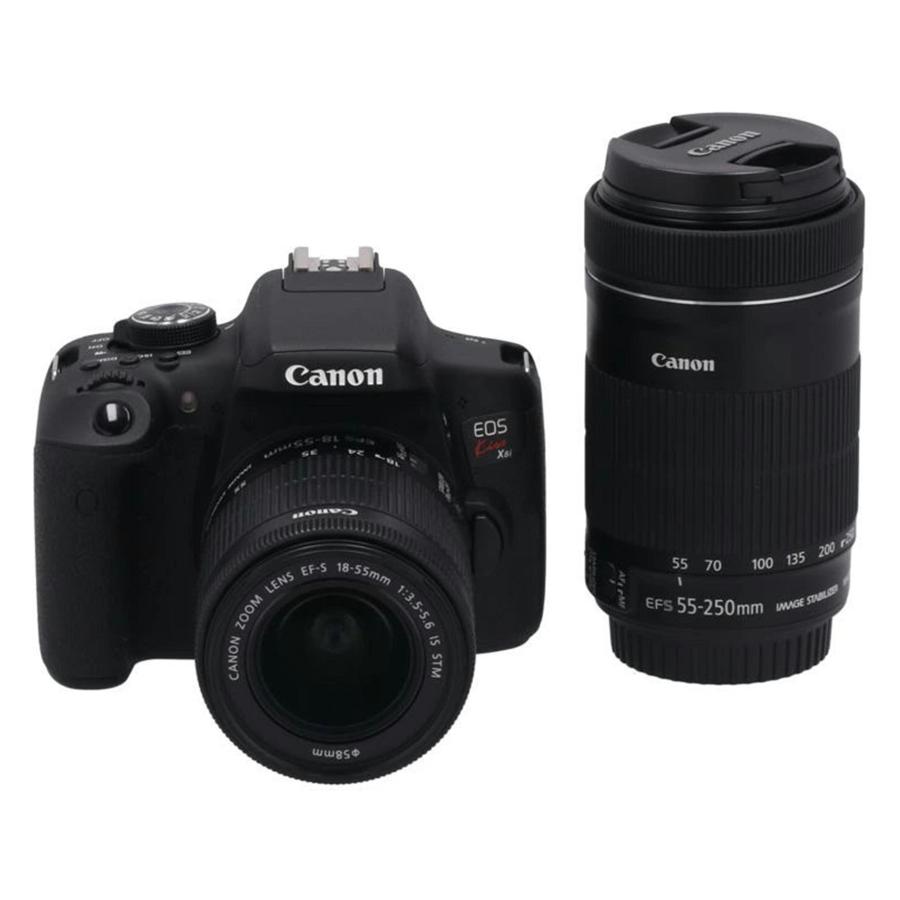 美品　CANON EOS kiss x8i ダブルズームセット Wi-Fi搭載 キヤノン（Canon） キャノン/デジタル一眼/EOS Kiss X8i ダブルズーム