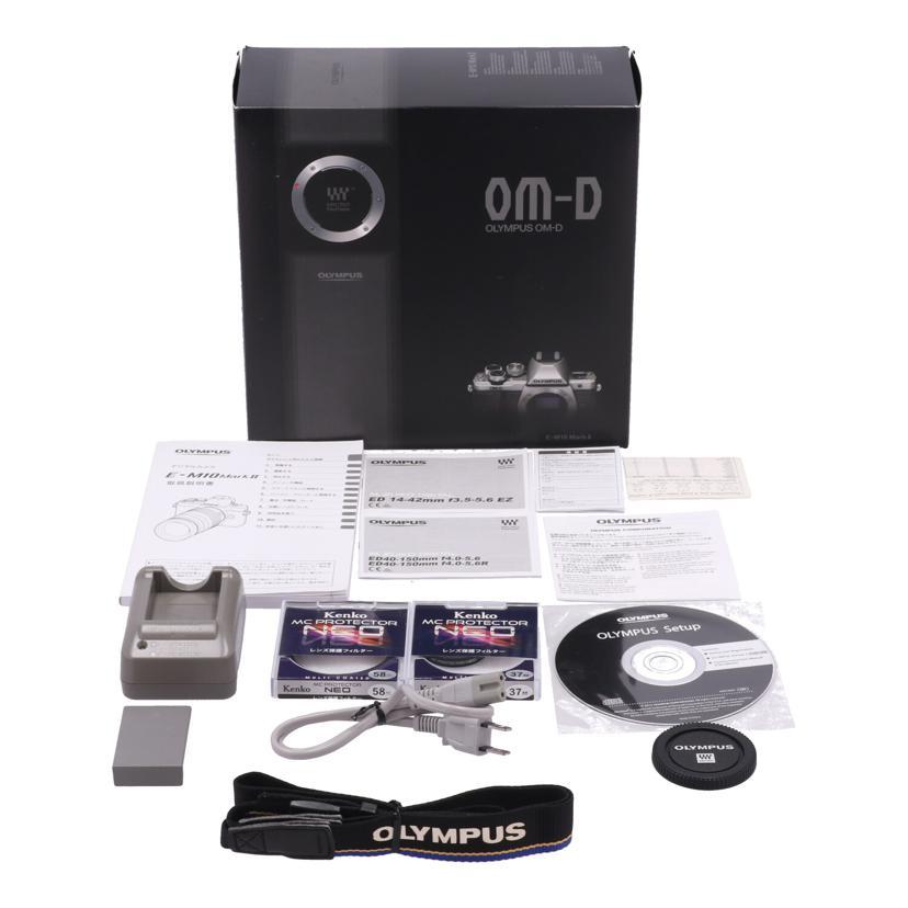 OLYMPUS オリンパス/ミラーレス一眼 ダブルズームキット/E-M10 MarkII EZ/BHLA47761/ABランク/82【中古】 OLYMPUS オリンパス/ミラーレス一眼 ダブルズームキット/E-M10 MarkII