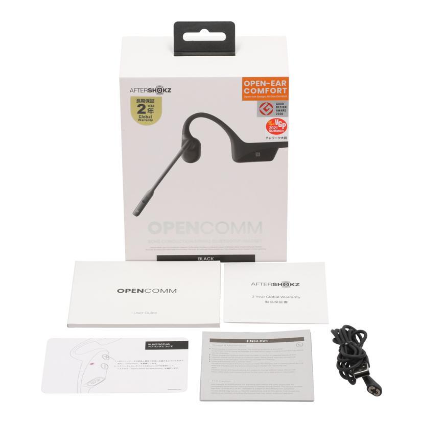 AfterShokz アフターショックス/骨伝導ワイヤレスヘッドセット/AFT-EP-000028/C1001250008390/Bランク/82【中古】 AfterShokz アフターショックス/骨伝導ワイヤレスヘッドセット/AFT-EP