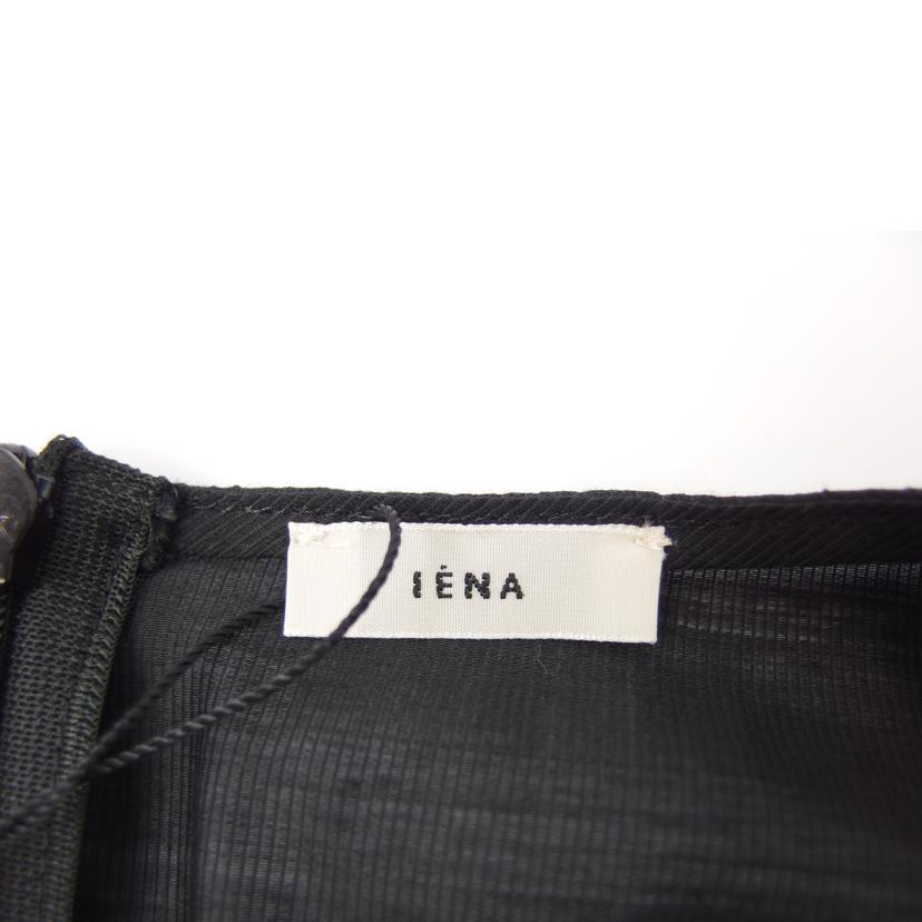 IENA イエナ/カールマイヤーシャーリング ワンピース ブラック サイズ  