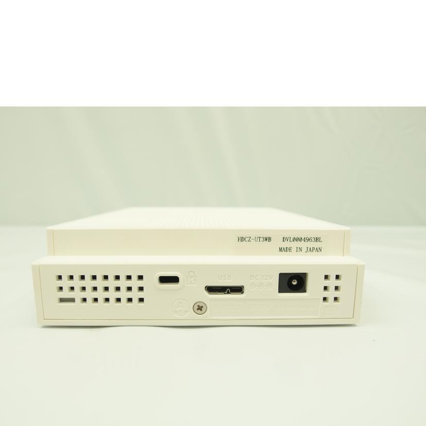 IO DATA/外付ケHDD/HDCZ-UT3WB/ABランク/83【中古】 : ワンダー