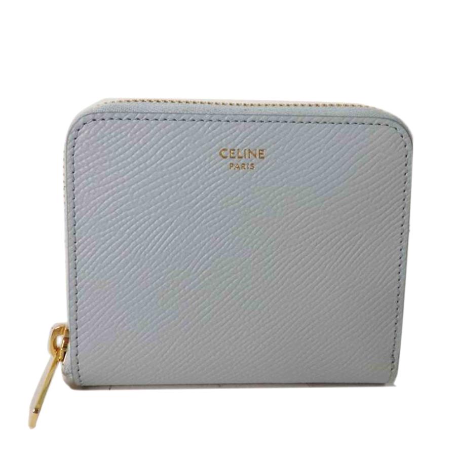 CELINE セリーヌ スモールジップウォレット エッセンシャル カーフ 財布 br>CELINE セリーヌ/スモールジップウォレット/エッセンシャル/カーフ