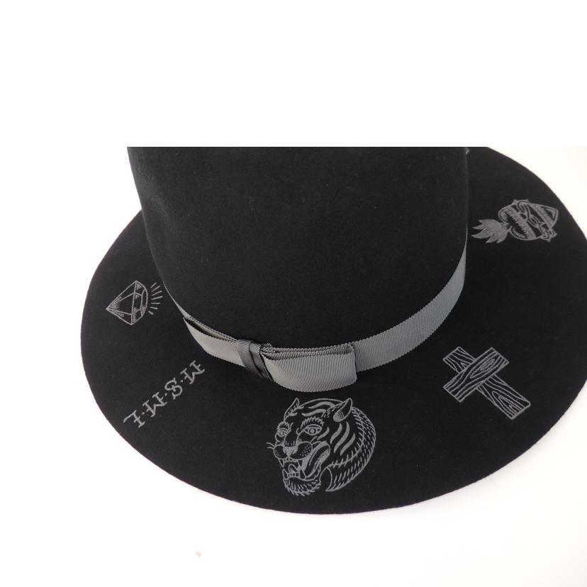 MSML MSML MUSIC SAVED MY LIFE/SIGNATURE HAT/M1-02B5-HW07/M/Bランク
