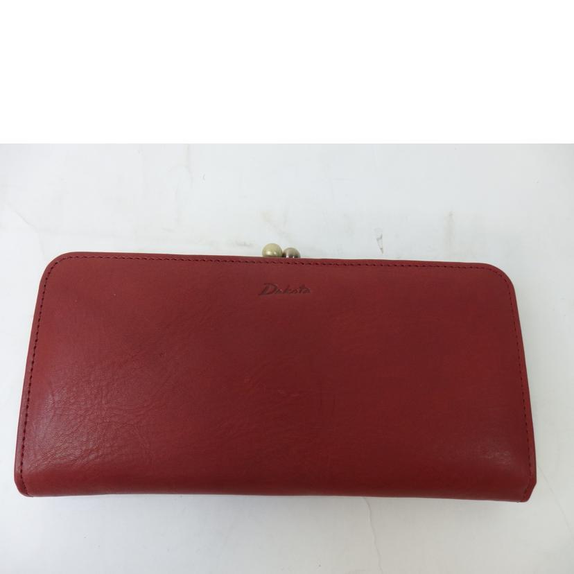 dakota ダコタ/Dakota ガマ口 長財布 エンジ/財布・小物/Aランク/84【中古】 Dakota（ダコタ） ガマ口 長財布 エンジ/財布・小物/Aランク/84【中古