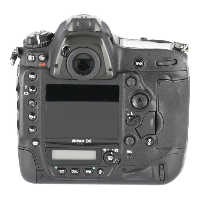 Nikon ニコン/デジタル一眼/D4 ボディ/2008868/Bランク/18【中古】 Nikon ニコン/デジタル一眼 ボディ/D4/2034688/Bランク/84【中古