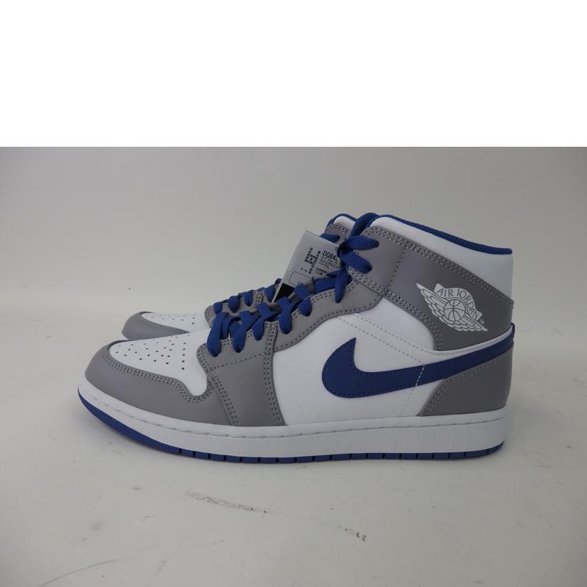 AIR JORDAN 1 MID TRUE BLUE DQ8426-014 エア Jordan 1 Mid True Blue Men's - DQ8426-014 - US
