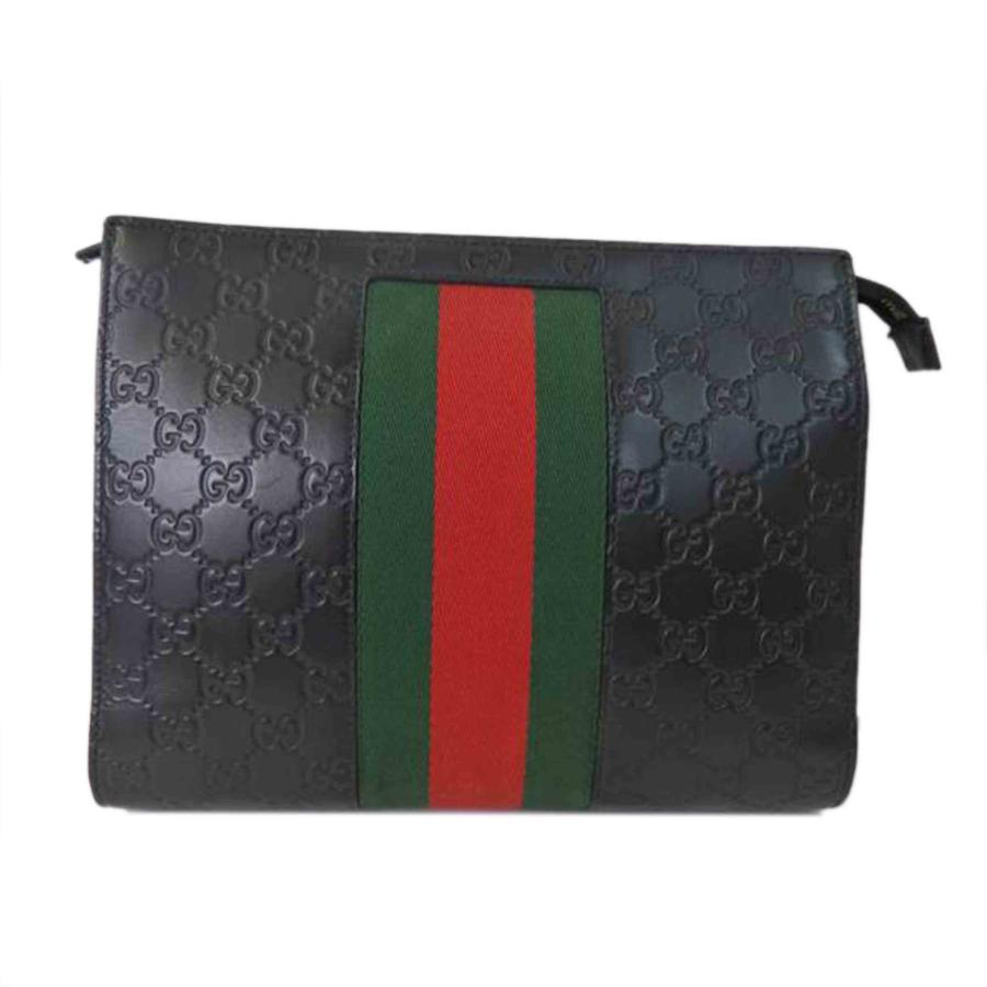 【美品】GUCCI シェリーライン　セカンドバック クラッチ　イタリア製 GUCCI グッチ シェリーライン セカンドバッグ クラッチバッグ