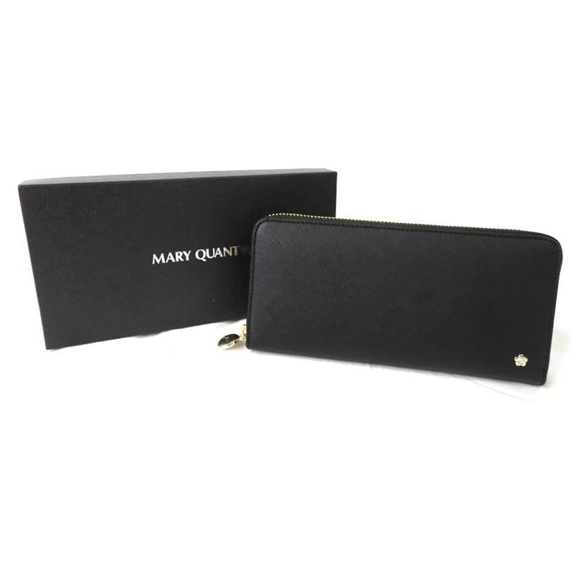マリークワント　長財布 MARY QUANT マリークワント/長財布 黒/Aランク/84【中古