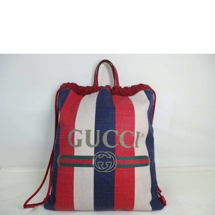 GUCCI（グッチ） グッチ/ドローストリング/リュックサック/バック