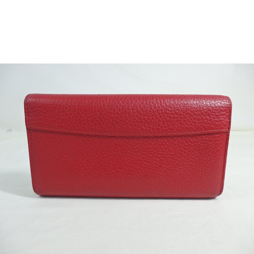 LOUIS VUITTON ルイ・ヴィトン/ポルト・フォイユ・カプシーヌ/トリヨン/スカーレット/M63738/MI4***/Aランク/84【中古】 LOUIS VUITTON（ルイ・ヴィトン） ルイ・ヴィトン/ポルト・フォイユ