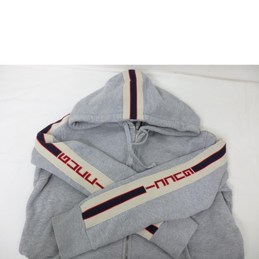 GUCCI サイドラインジップアップパーカー GUCCI（グッチ） グッチ/サイドライン/ジップパーカー/＃L/497250/X91