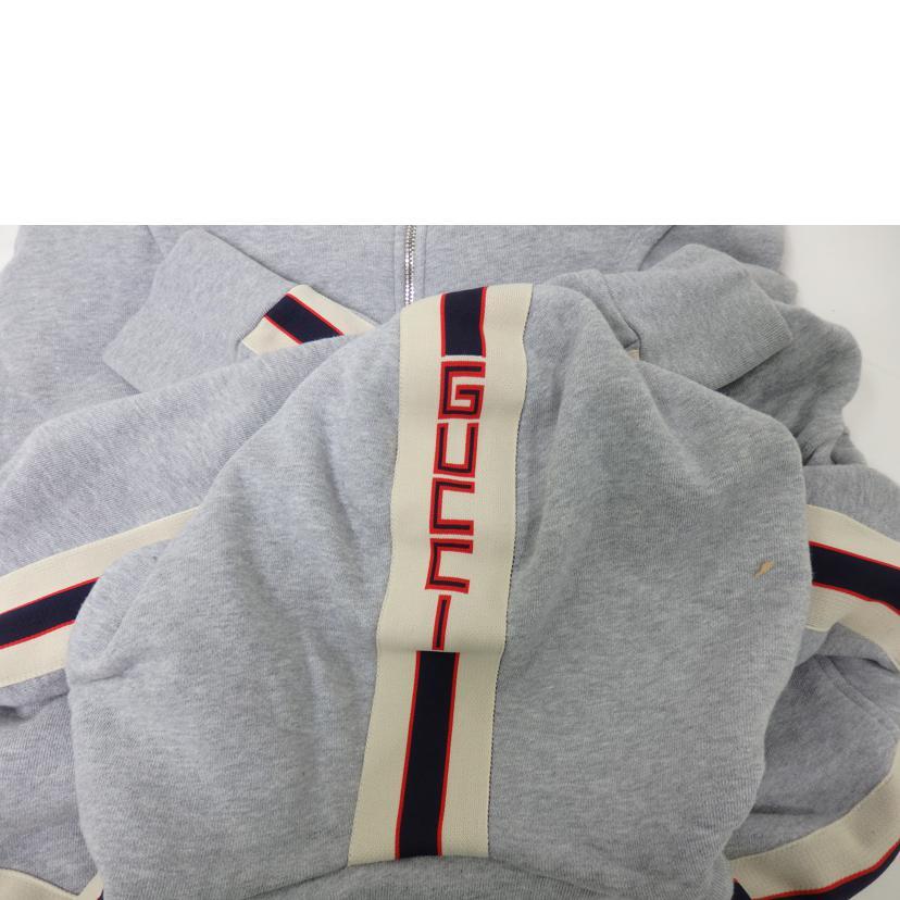 GUCCI（グッチ） グッチ/サイドライン/ジップパーカー/＃L/497250/X91
