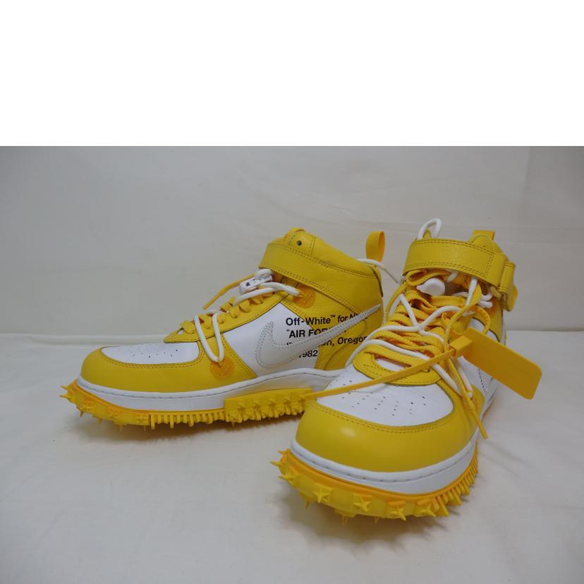 NIKE ナイキ/AirForce1MidSPLTHRWHITE/DR0500-101/ABランク/84【中古】 NIKE（ナイキ） ナイキ/AirForce1MidSPLTHRWHITE/DR0500-101/ABランク