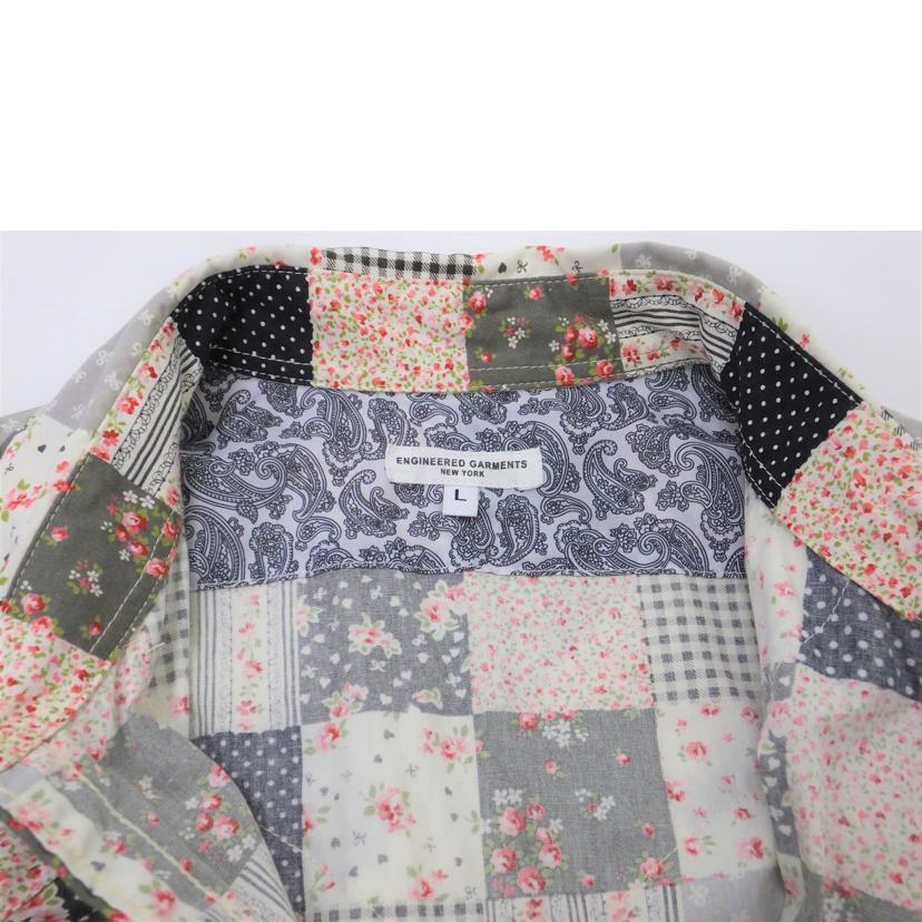 定価38500円 Engineered Garments パッチワークシャツ 楽天市場】ENGINEERED GARMENTS L/S PATCH WORK SHIRT Size-XS