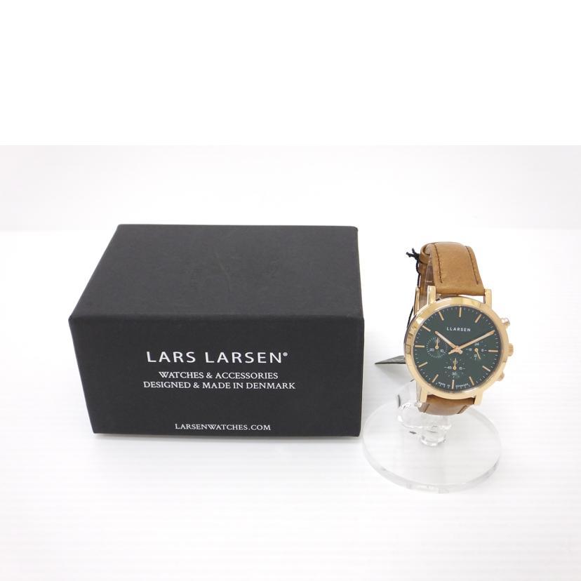 LARS LARSEN ラースラーセン/ノア38mm/クロノグラフ/メンズクォーツ/LL148RFSN/メンズ時計/Aランク/88【中古】 LARS LARSEN（ラースラーセン） ラースラーセン/ノア38mm/クロノグラフ