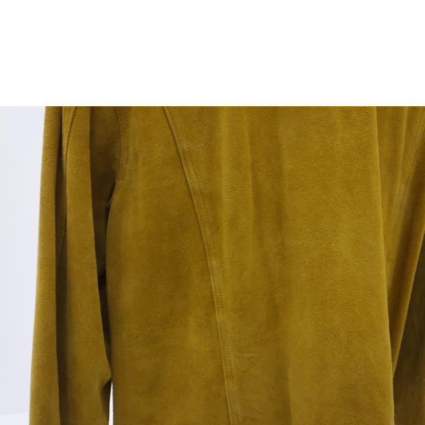 POST OVERALLS ポストオーバーオールズ/スウェードレザージャケット/L
