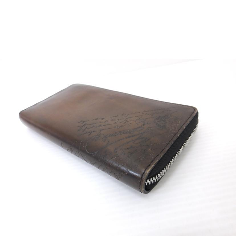 Berluti BERLUTI ベルルッティ/カリグラフィラウンドファスナー長財布  