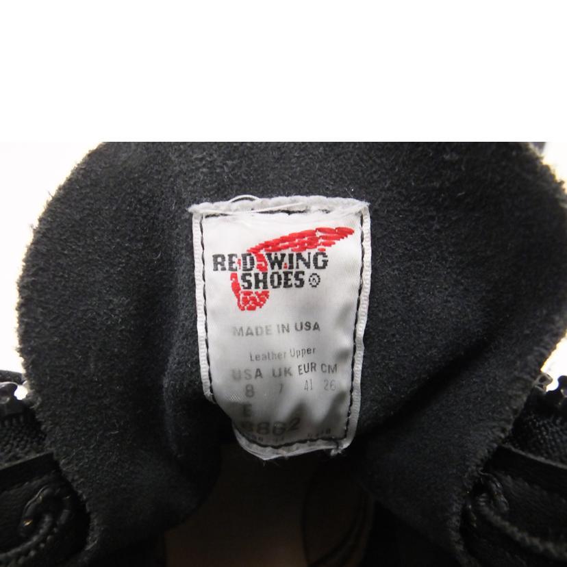 REDWING レッドウィング/センタージップファイヤーマンブーツ/8862