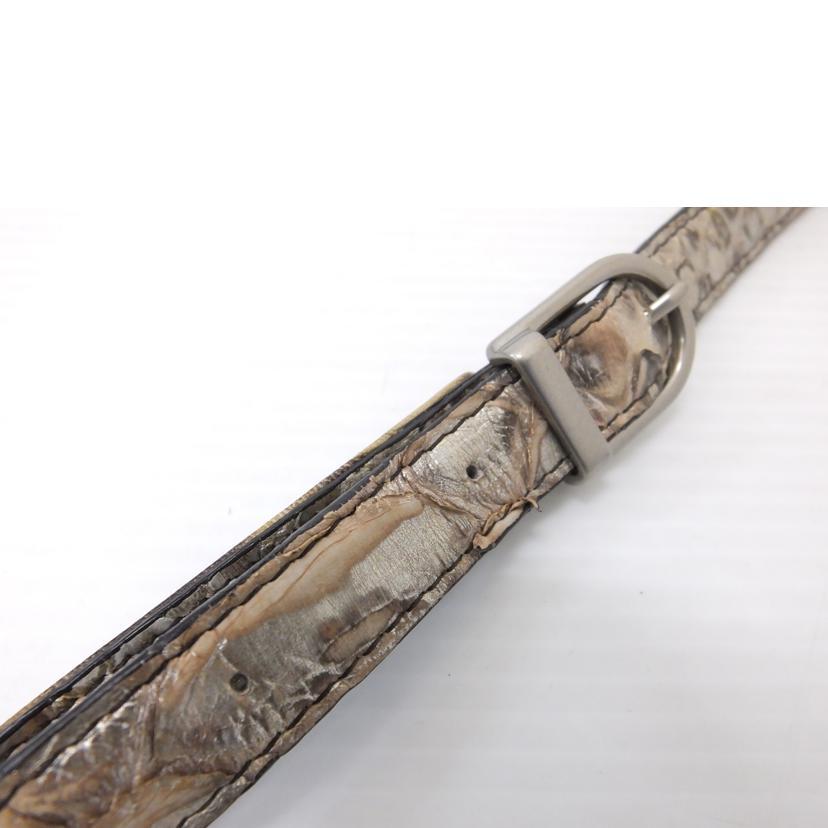 JRA ジェーアールエー/パイソンレザー2WAY バッグ/Aランク/71【中古】 JRA ジェーアールエー/パイソンレザー2WAY バッグ/Aランク/71【中古