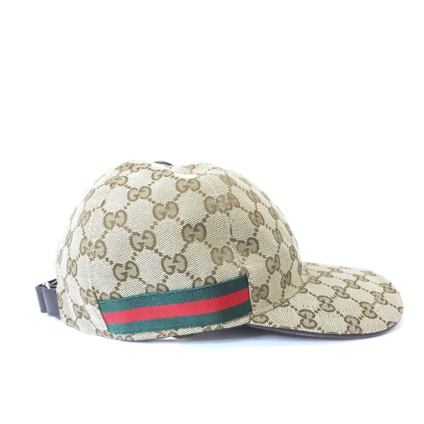 GUCCI グッチ/GGキャンバスベースボールキャップ/Lサイズ59/200035/601 