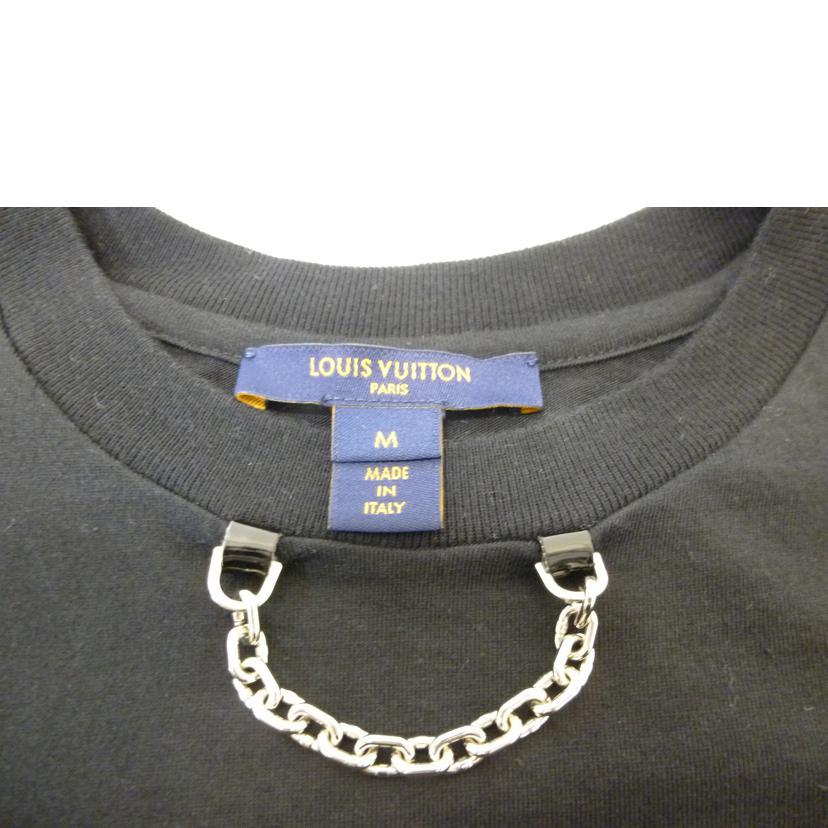 LOUIS VUITTON ルイ・ヴィトン/ロゴリバース半袖Tシャツ/Mサイズ/RW211W  TXP  FJTS18/ABランク/88【中古】 LOUIS VUITTON（ルイ・ヴィトン） ルイ・ヴィトン/ロゴリバース半袖T