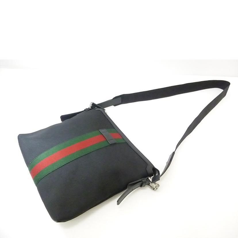 GUCCI グッチ/シェリーラインキャンバスレザーショルダーバッグ/631199/527***/ABランク/88【中古】 GUCCI（グッチ） グッチ/シェリーラインキャンバスレザーショルダー