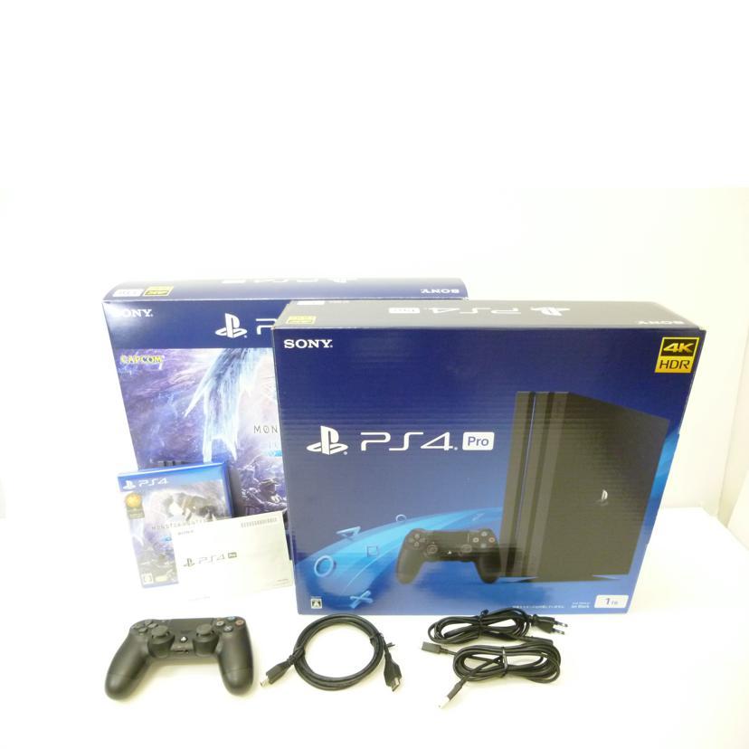 SONY（ソニー） ソニー/PS4Pro本体1TBモンハンワールドアイスボーン 