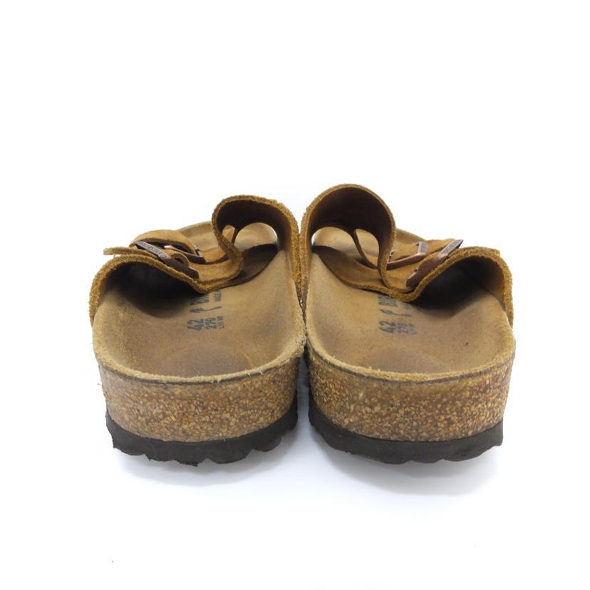 BIRKENSTOCK ビルケンシュトック/スウェードレザーサンダル/ブラウン/チューリッヒ/Bランク/88【中古】 BIRKENSTOCK（ビルケンシュトック） ビルケンシュトック/スウェード