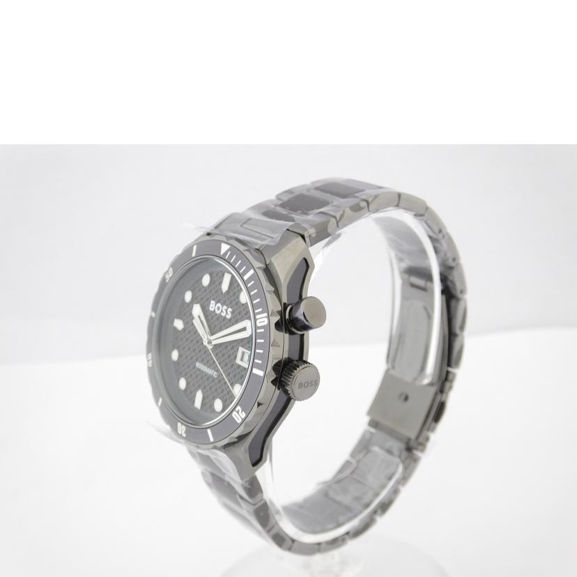 HUGO BOSS ヒューゴボス/BOSSMATIC/デイト/オートクォーツ/1514213/13.*******/SAランク/88【中古】 HUGO BOSS ヒューゴボス/BOSSMATIC/デイト/オートクォーツ/1514213/13