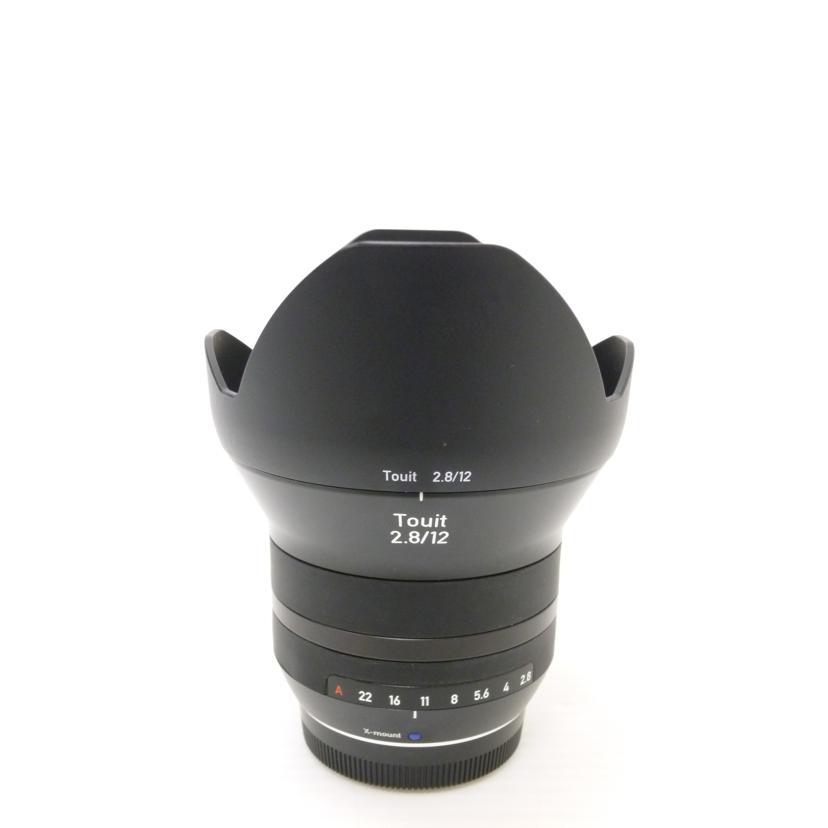 carlzeiss カールツァイス/12mm単焦点レンズ/Touit12mmF2.8/51094384/ABランク/88【中古】 carlzeiss カールツァイス/12mm単焦点レンズ/Touit12mmF2.8