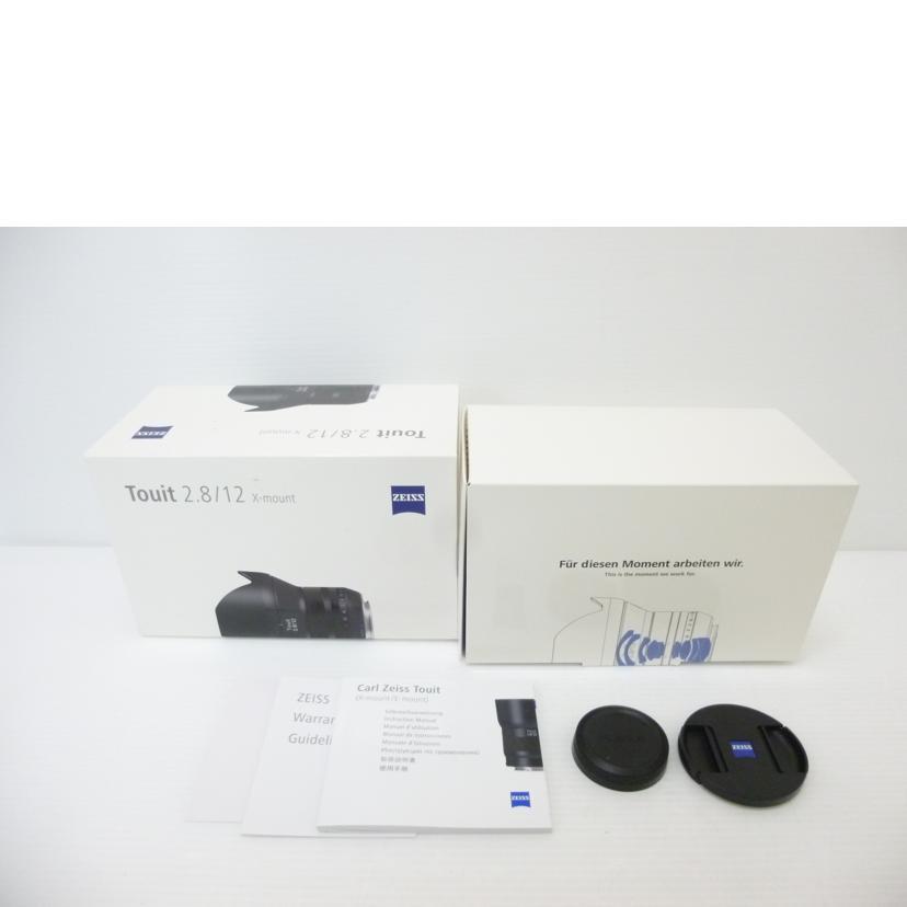 carlzeiss/12mm単焦点レンズ/Touit12mmF2.8/51094384/交換レンズ/ABランク/88【中古】 carlzeiss カールツァイス/12mm単焦点レンズ/Touit12mmF2.8