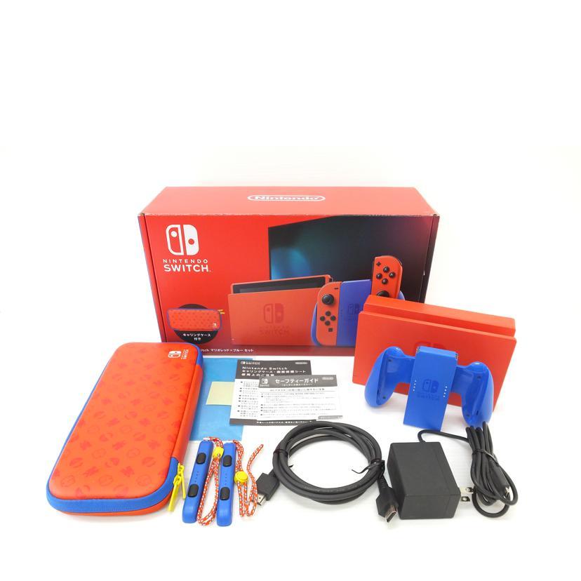nintendo 任天堂/スイッチ本体マリオレッド×ブルーセット/HAD-S-RAAAF 