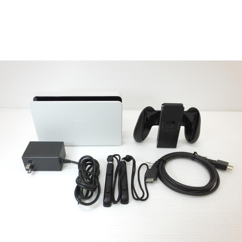 nintendo 任天堂/有機ELスイッチ本体ホワイト/HEG-S-KAAAA