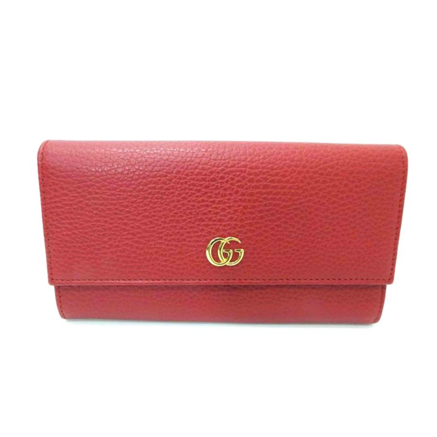 GUCCI グッチ/GGマーモントレザー長財布/456116・480199/ABランク/88【中古】 GUCCI（グッチ） グッチ/GGマーモントレザー長財布/456116・480199/AB