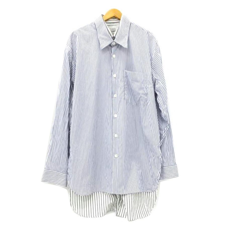 DRIES VAN NOTEN ドリスヴァンノッテン/ストライプロングシャツ/AB