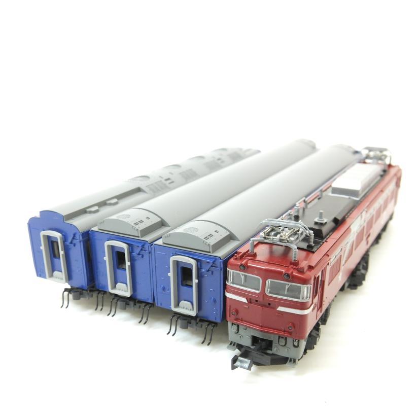 Nゲージ　EF81+24系25系「北斗星」基本セット　鉄道模型　動作確認済み KATO カトー/EF81＋24系25形 「北斗星」 基本セット/10-804/ABランク