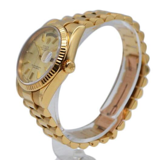 ロレックス デイデイト 現行プレジデントブレス コマ k18YG 118238① 楽天市場】ROLEX ロレックス デイデイト K18YG イエローゴールド