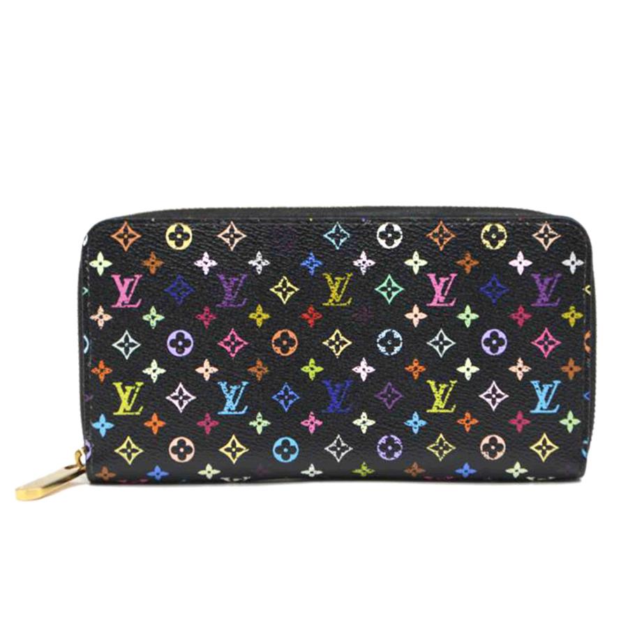 LOUIS VUITTON ルイ・ヴィトン/ジッピー・ウォレット/マルチ/ノワール/グルナード/M30243/CA4***/Bランク/89【中古】 LOUIS VUITTON（ルイ・ヴィトン） ルイ・ヴィトン/ジッピー