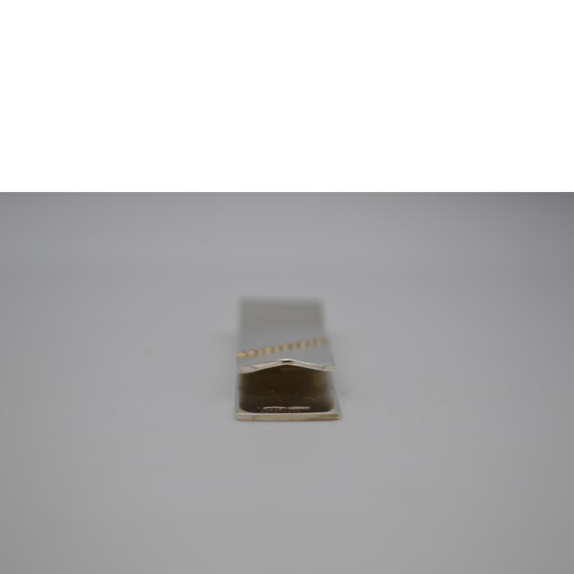 TIFFANY&Co. テイファニー/SV マネークリップ/ABランク/89【中古  