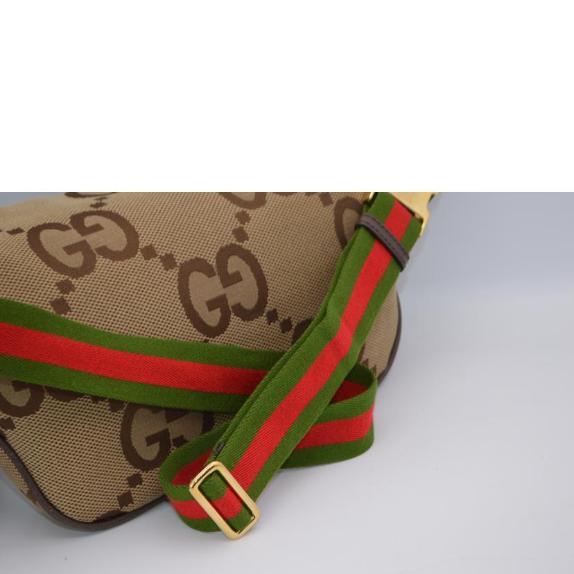 GUCCI（グッチ） グッチ/ジャンボGGキャンバスシェリーラインボディ