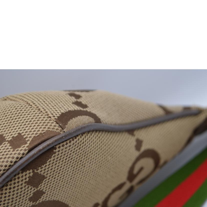 GUCCI（グッチ） グッチ/ジャンボGGキャンバスシェリーラインボディ